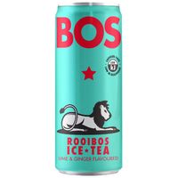 Bos Lime & Ginger Ice Tea - 300ml